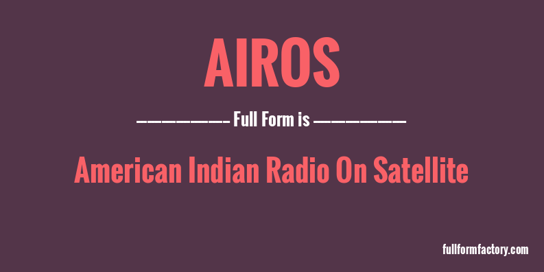 airos-full-form