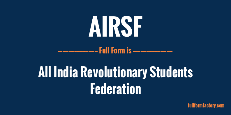 airsf-full-form