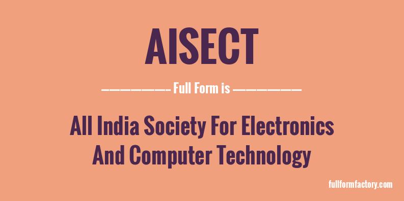 aisect-full-form