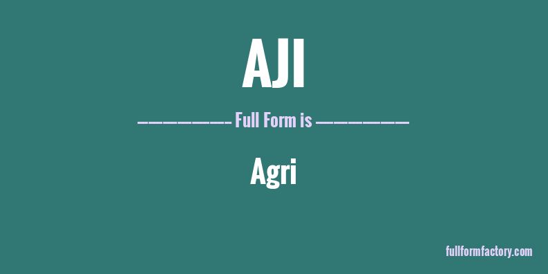 aji-full-form