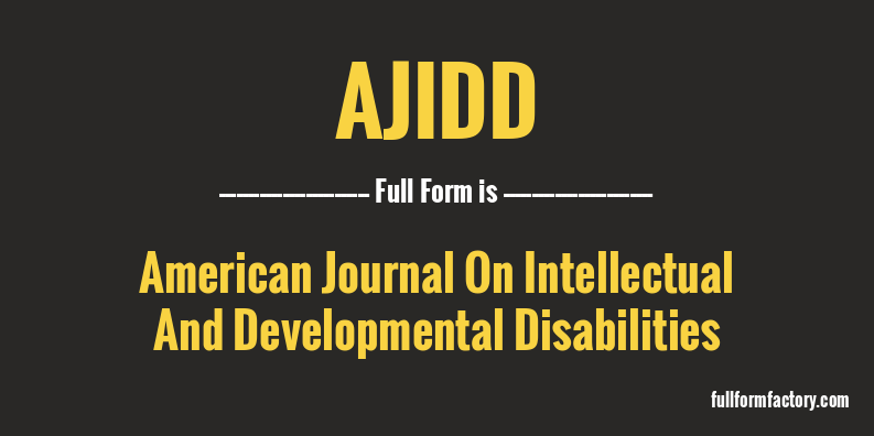 ajidd-full-form