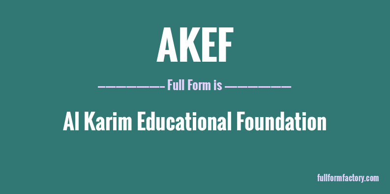 akef-full-form