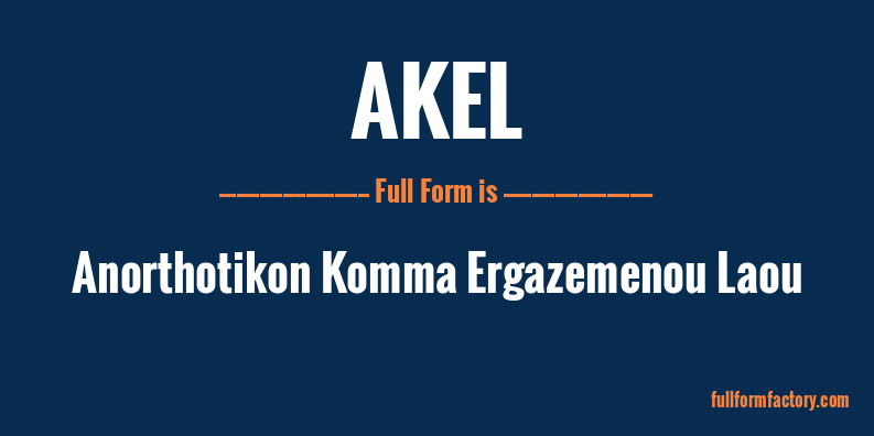 akel-full-form