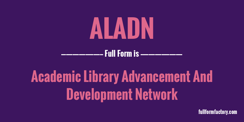 aladn-full-form