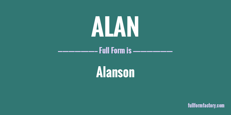 alan-full-form