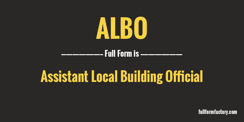 albo-full-form