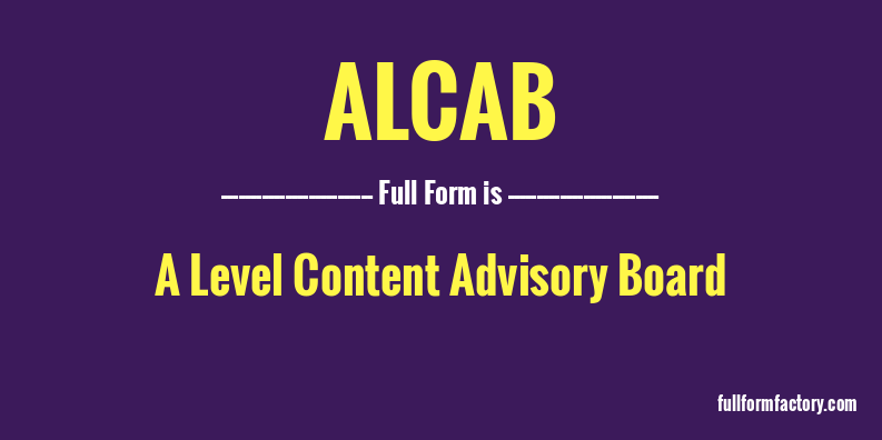 alcab-full-form