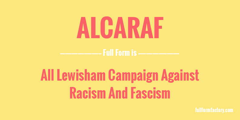 alcaraf-full-form