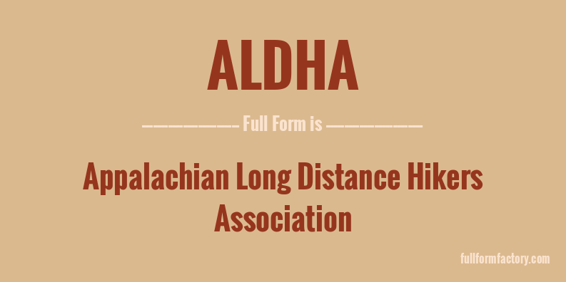 aldha-full-form