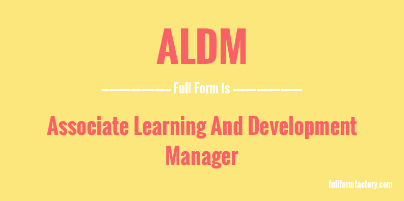 aldm-full-form