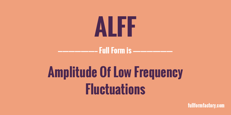 alff-full-form