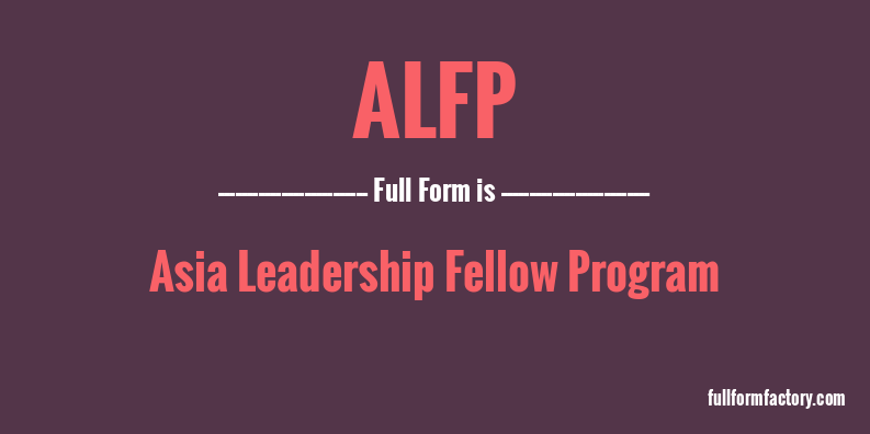 alfp-full-form