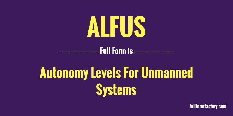 alfus-full-form