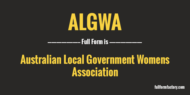 algwa-full-form