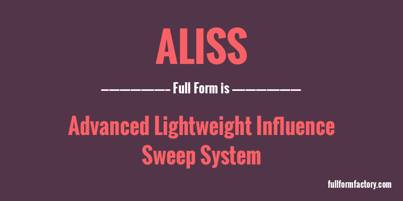 aliss-full-form