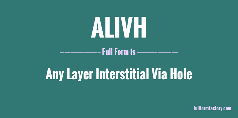 alivh-full-form