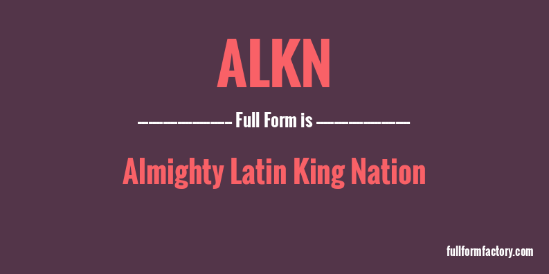 alkn-full-form