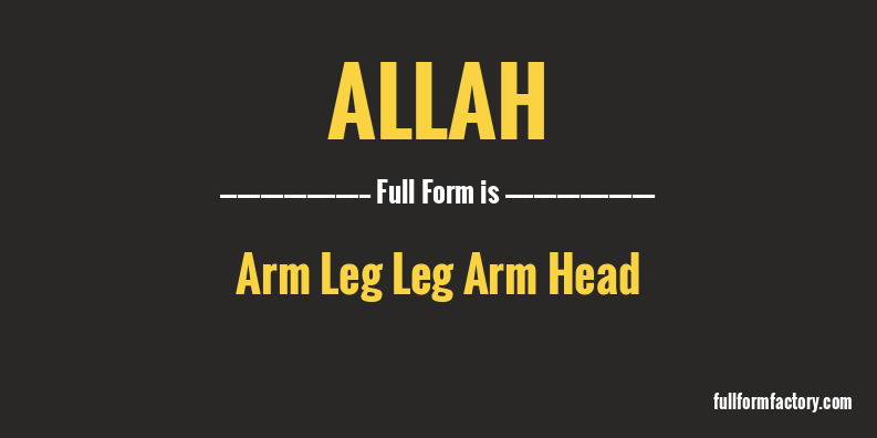 allah-full-form