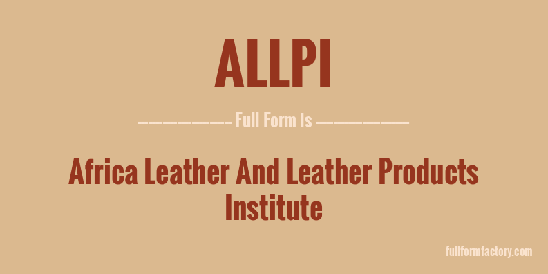 allpi-full-form