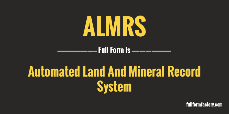 almrs-full-form