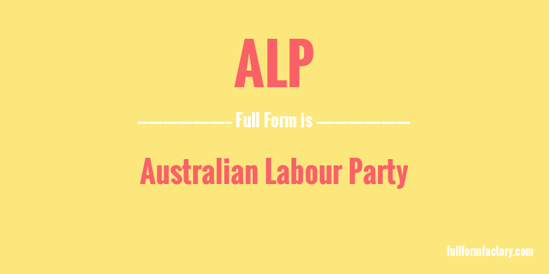alp-full-form