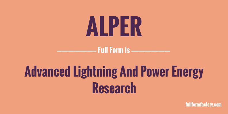 alper-full-form
