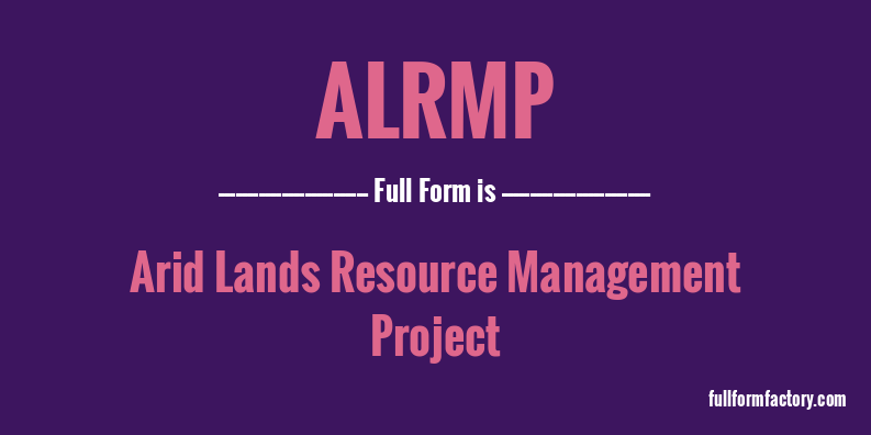 alrmp-full-form
