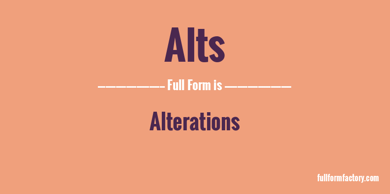 alts-full-form