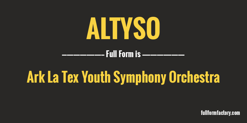 altyso-full-form