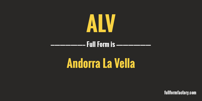 alv-full-form