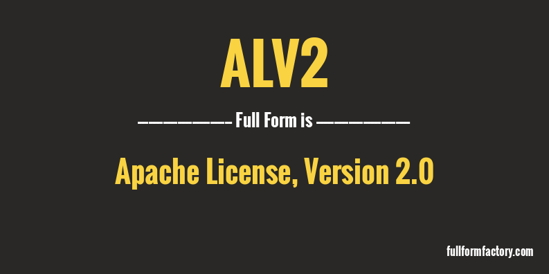 alv2-full-form