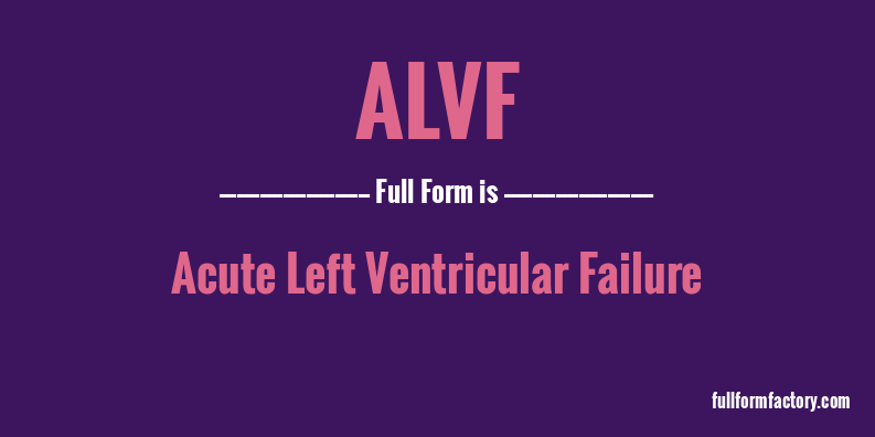 alvf-full-form