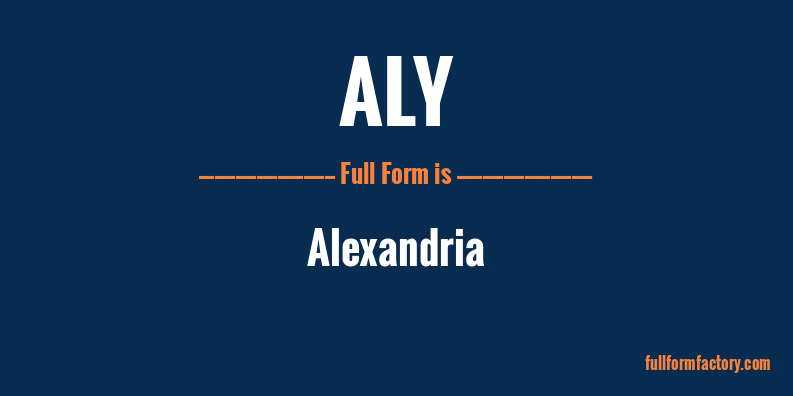 aly-full-form