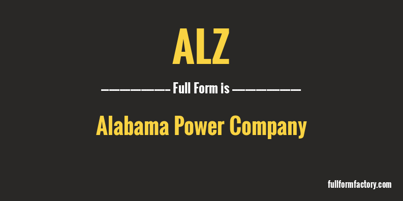 alz-full-form