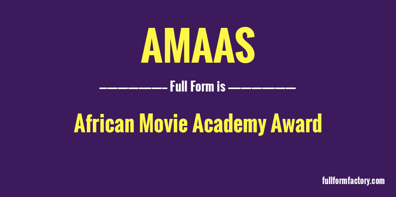amaas-full-form