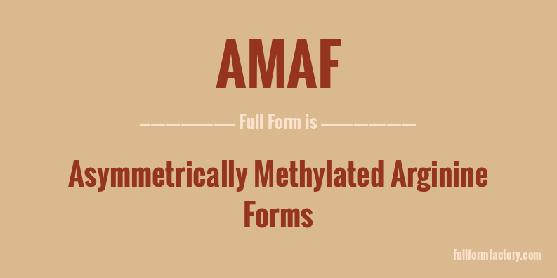 amaf-full-form