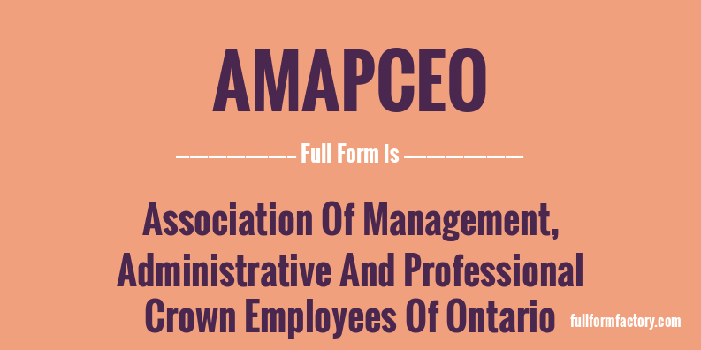 amapceo-full-form