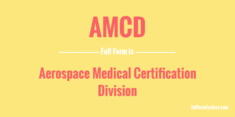 amcd-full-form