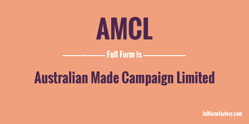 amcl-full-form