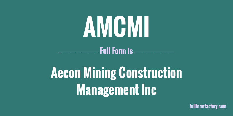 amcmi-full-form