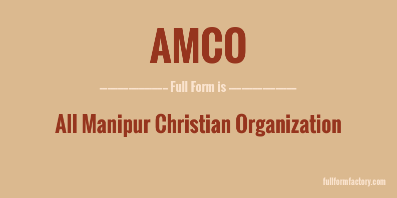 amco-full-form