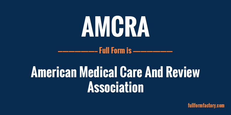 amcra-full-form