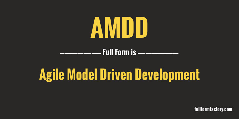amdd-full-form