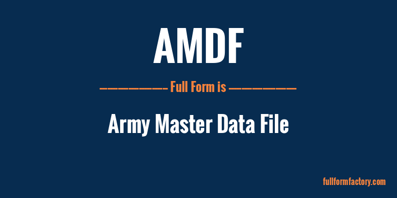 amdf-full-form