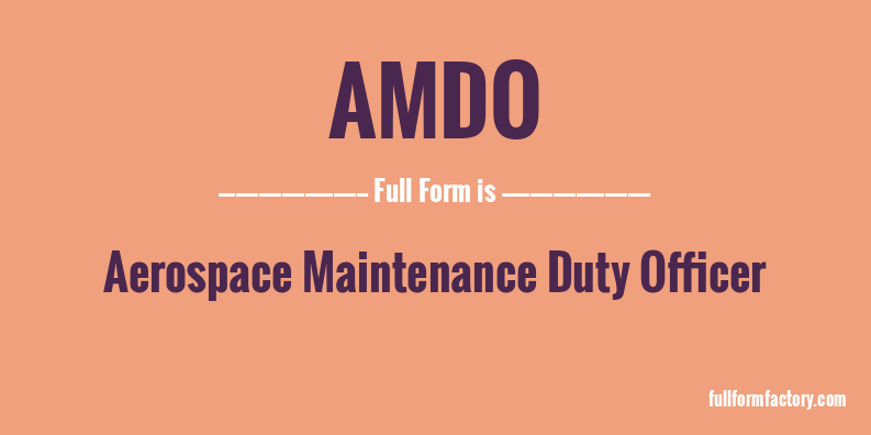 amdo-full-form