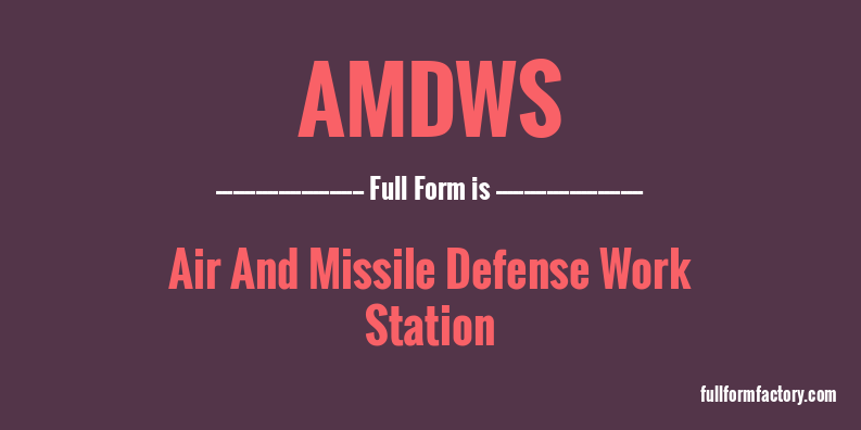 amdws-full-form