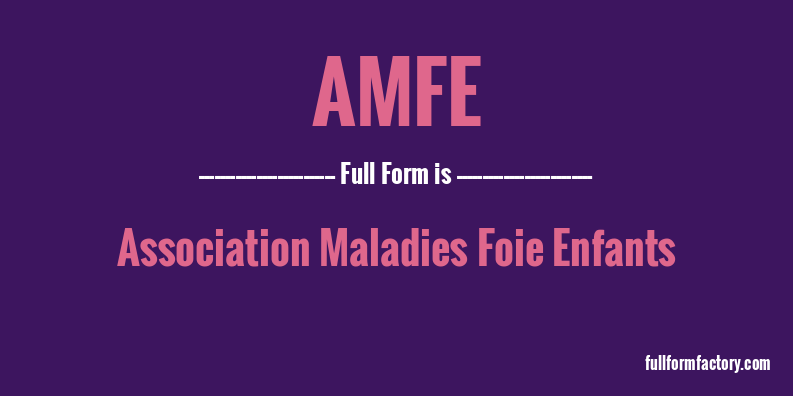 amfe-full-form