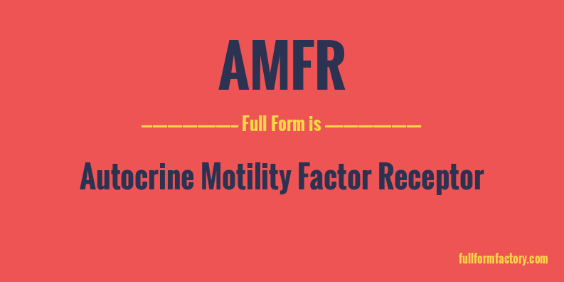 amfr-full-form