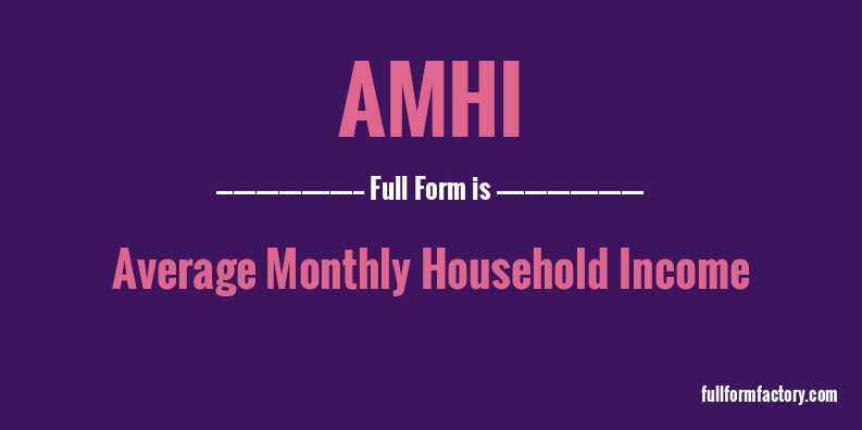 amhi-full-form