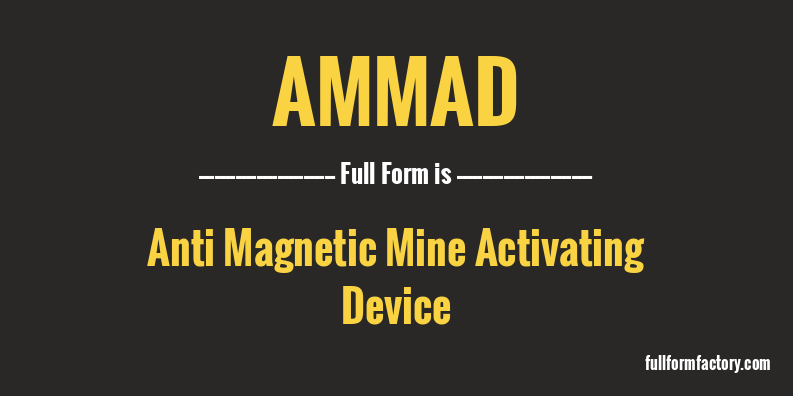 ammad-full-form